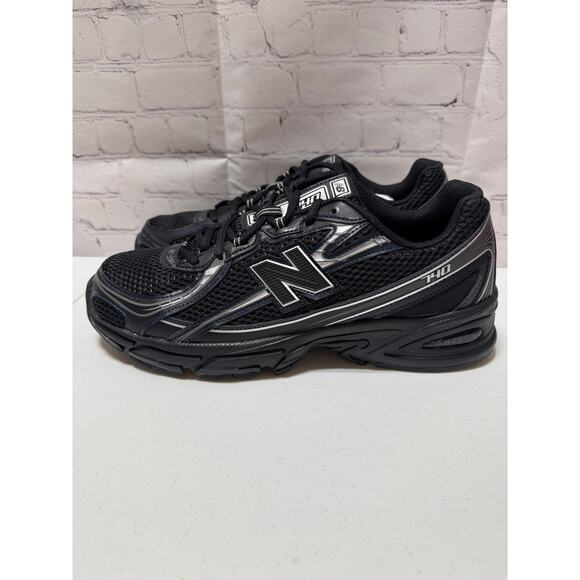 New Balance 740 Black Grey U740BM2 Unisex Sneakers Men’s 9.5 / Women’s 11 NIB - Picture 2 of 9
